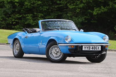 Lot 101 - 1981 Triumph Spitfire 1500