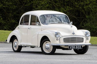 Lot 119 - 1962 Morris Minor 1000 De-Luxe Saloon