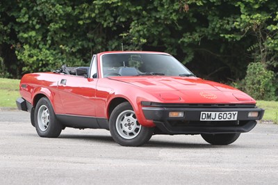 Lot 1982 Triumph TR7 Convertible