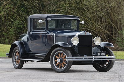 Lot 1929 Graham Paige Model 612 Coupe