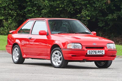 Lot 1989 Ford Escort RS Turbo